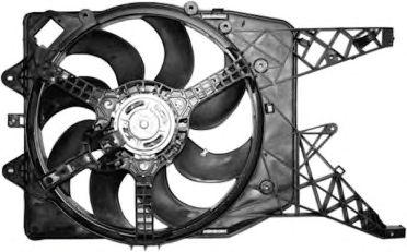 VAN WEZEL 3750744 -  Вентилятор, охлаждение двигателя